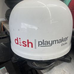 Dish Playmaker Dual Portable Satellite and Two Wally Receivers w/ Remotes
