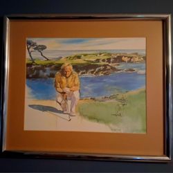 Rare Jack Nicklaus Painting 
