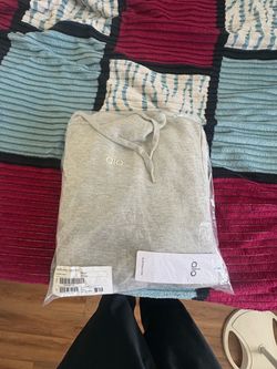 Alo grey hoodie large