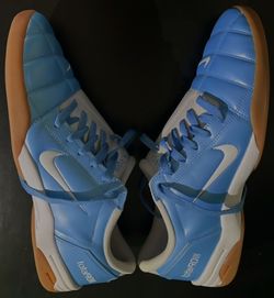 Brand New Nike Total 90 3 SP Carolina Blue White Indoor Soccer Men Size 10