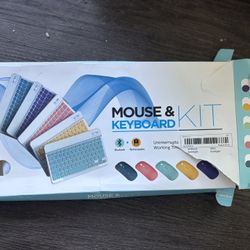 Rechargeable wireless keyboard and mouse