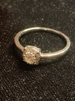 925 Diamond ring Passes Diamond tester