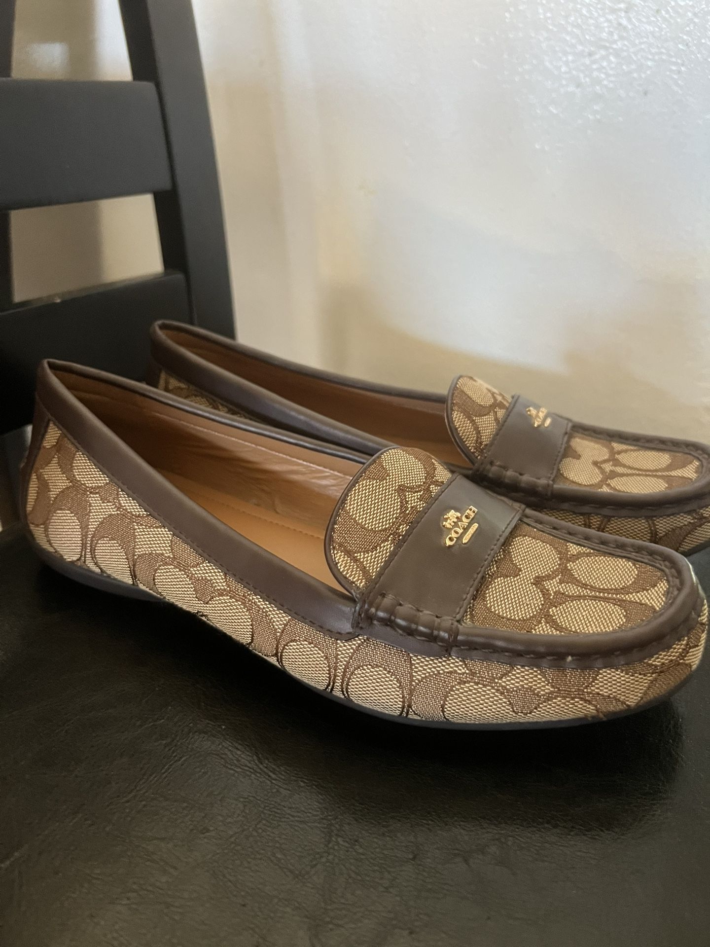 Coach Lady Flats Shoes 