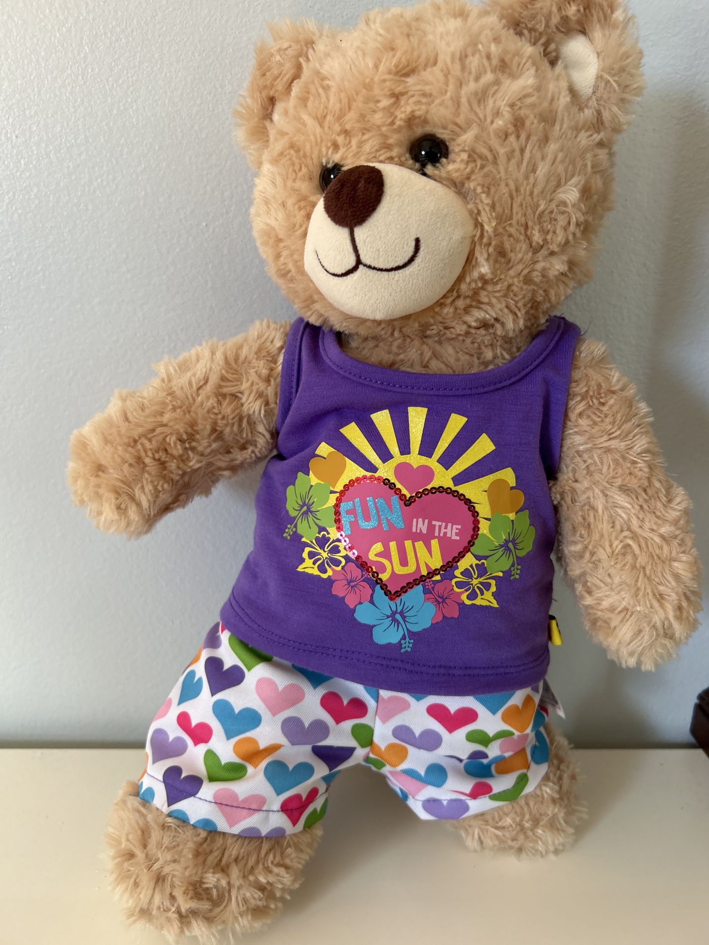 Build A Bear Teddy Bear Fun In The Sun