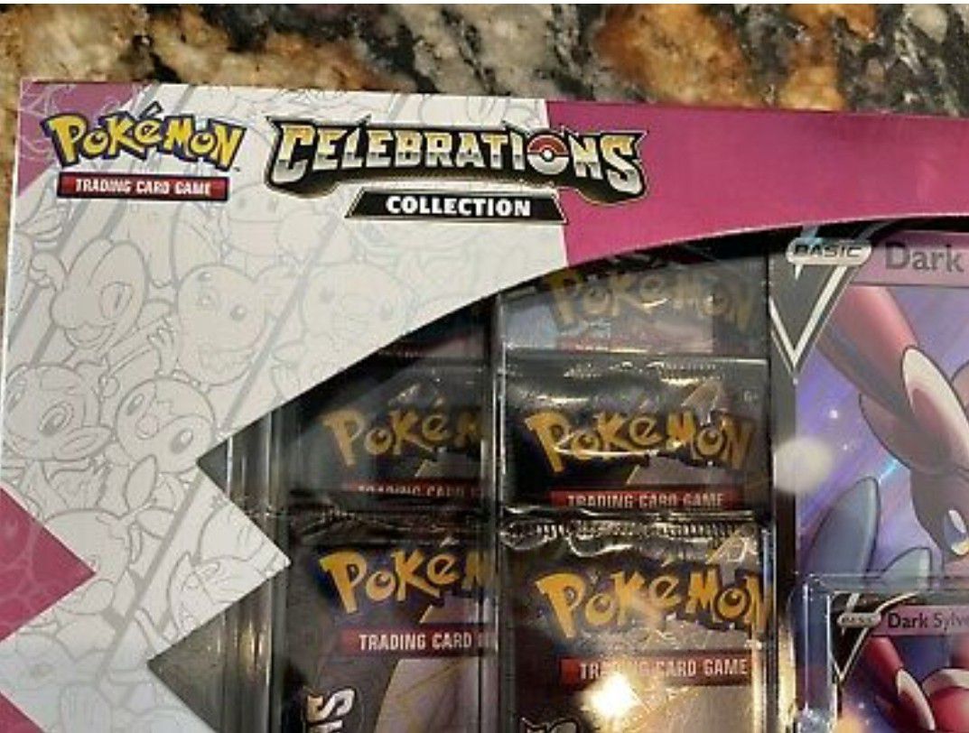 Pokemon Celebrations Dark Sylveon V Memories Box Collection

