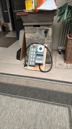 240 Volt power panel