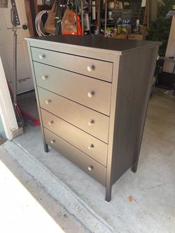 Black 6 Drawer Dresser