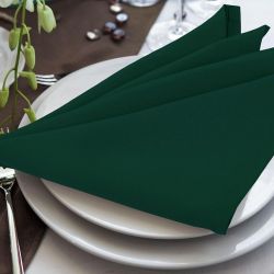 Green Cloth Napkins 17x17 Inch - 200 pcs