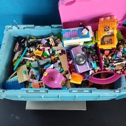 $200 firm, Yes, It's Available, 30lb Of Authentic Lego Friends Pieces, Minifigures, And Booklets. Good Condition,  $750 Retail Value 