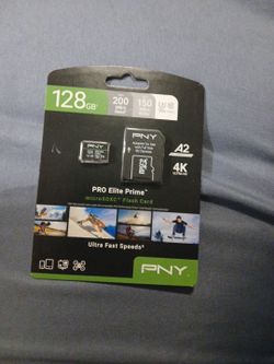 128Gb micro SD with adapter