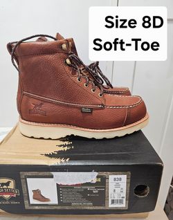 Red Wings Irish Setter Soft Toe Boots Size 8