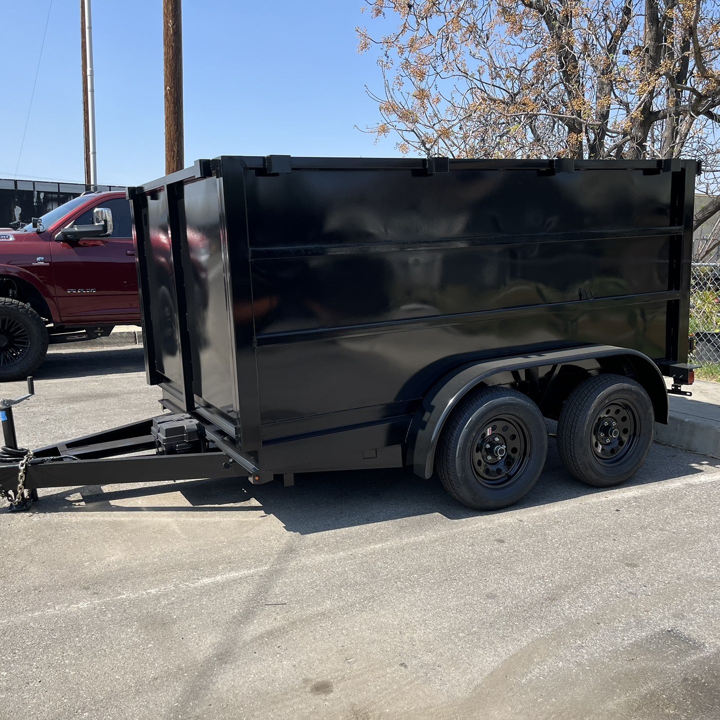 New 8x10x4 Dump Trailer 