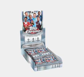 PREORDER Topps Chrome® UEFA Club Competitions 2025-26 - Hobby Box