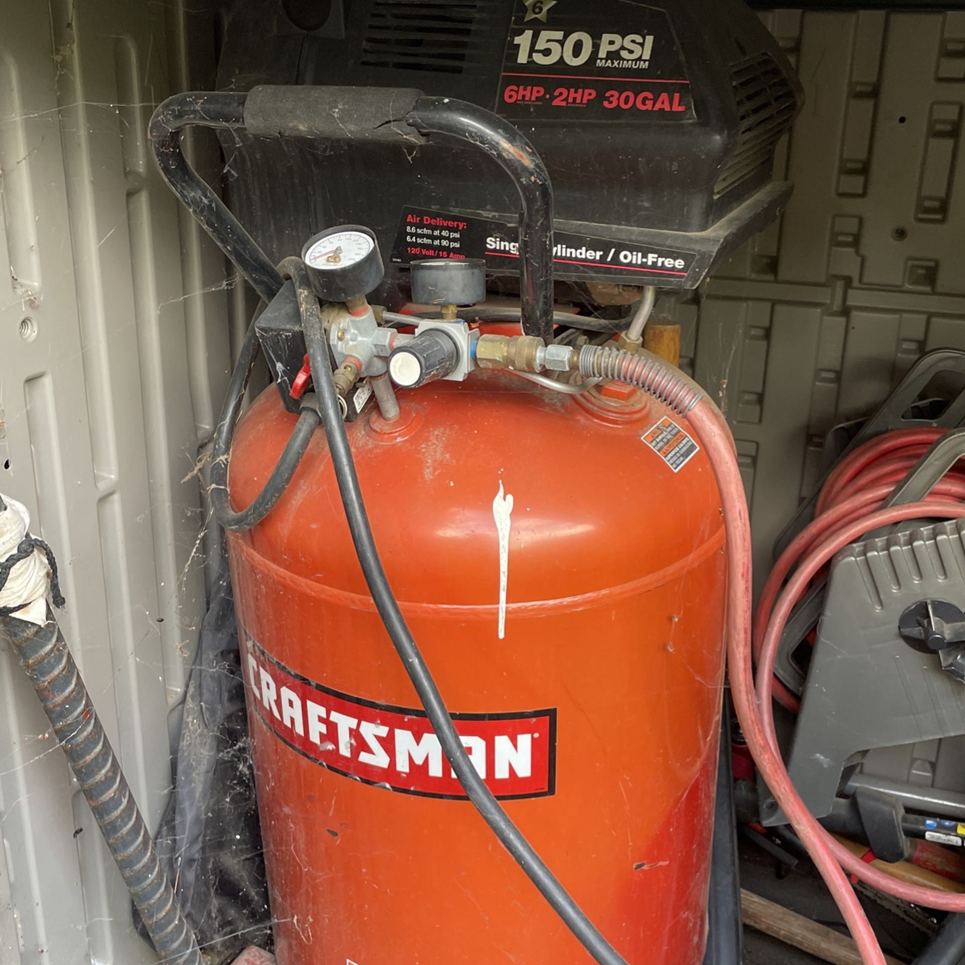 Craftsman Air Compressor 30 Gallon for Sale in Grand Terrace, CA OfferUp