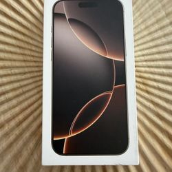 Iphone 16 Pro Max 256GB/512GB For Sale