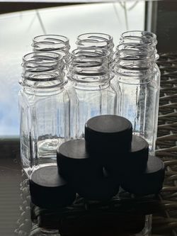 2oz Plastic Bottles w/caps