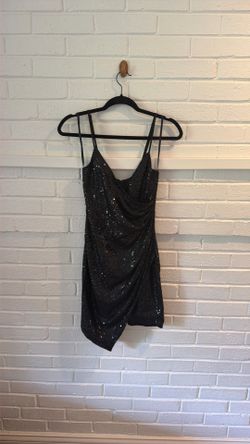 Windsor Black Sequin Mini Dress – Size Small | Party, Cocktail & NYE