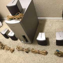 Sony 5.1 Surround Sound Home Theater System Speakers