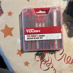 Hyper Tough 15 Piece T Sunk Jigsaw Blade Set 
