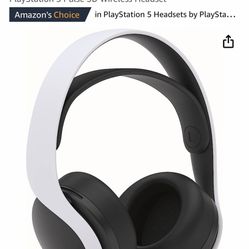 PS PlayStation Pulse 3D Wireless Headset