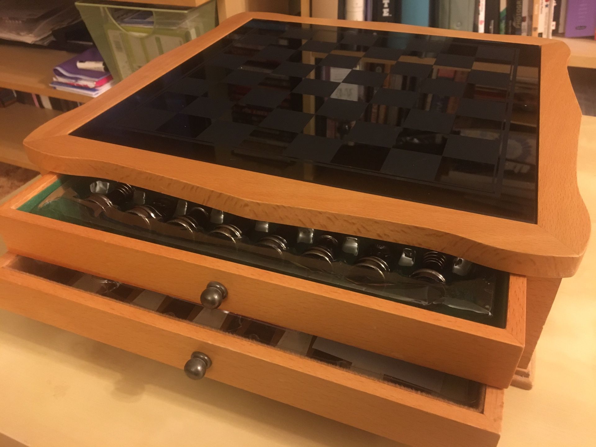 Wood box board games