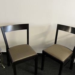 two matching chairs 