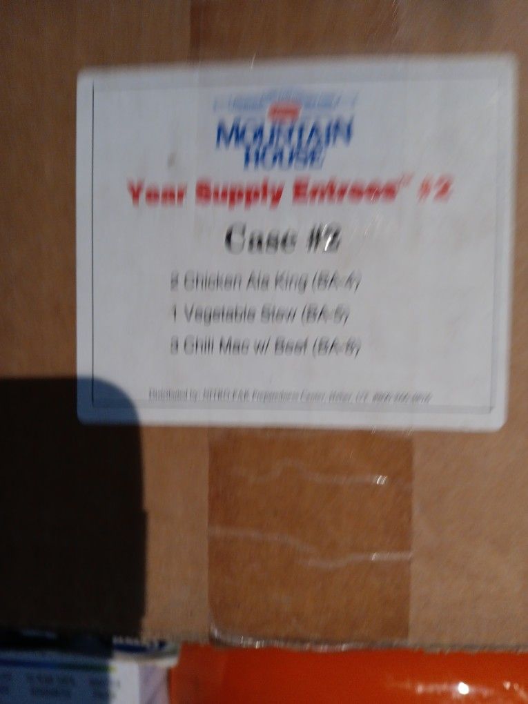 Emergency Food 30year Shelf Life