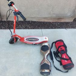 Razor Scooter And Hover Board