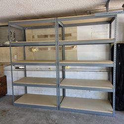Warehouse Quality 48 in W x 24 in D Storage Rack Garage Shelving Delivery Available