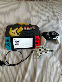 Nintendo switch with games