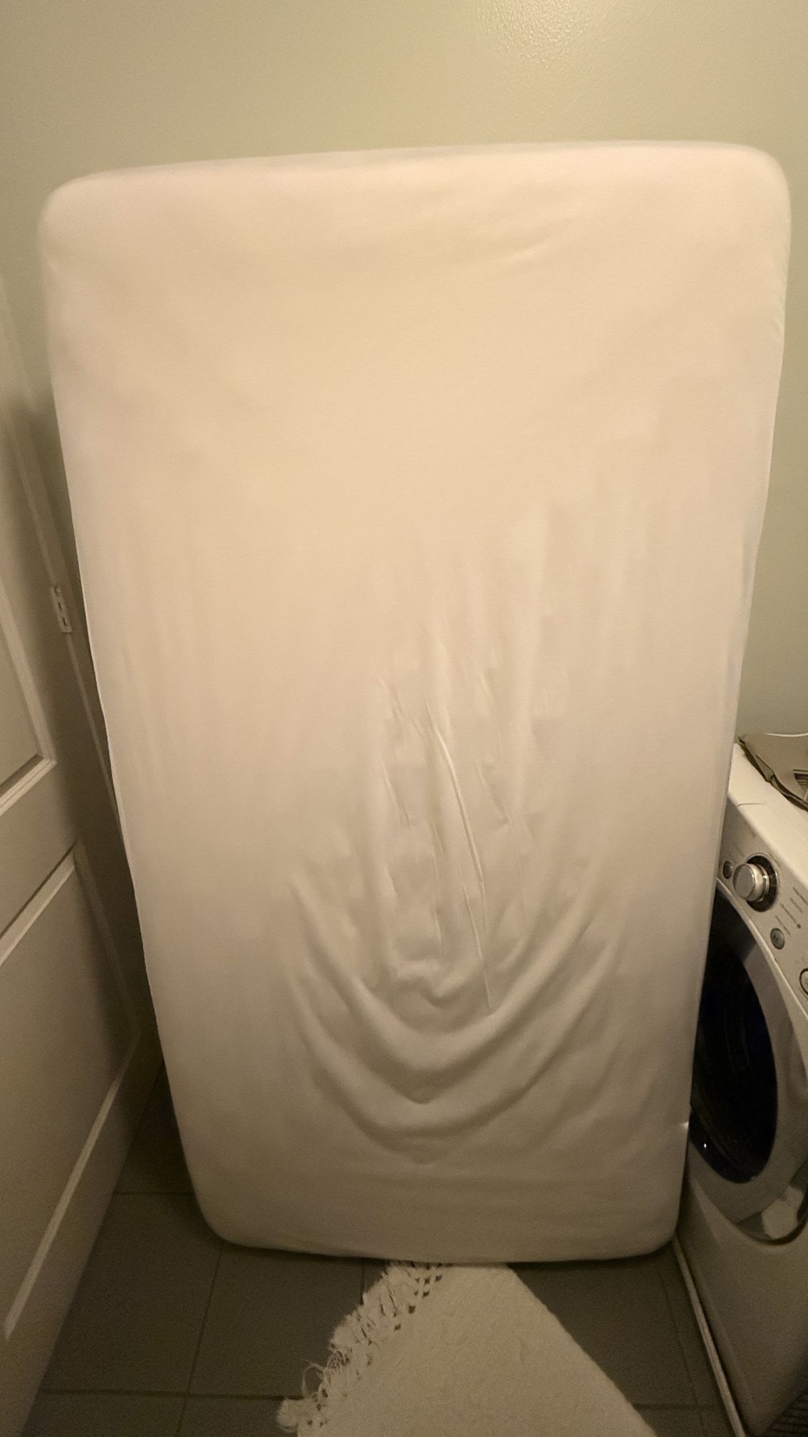 Twin Mattress, Bed Frame, Sheets