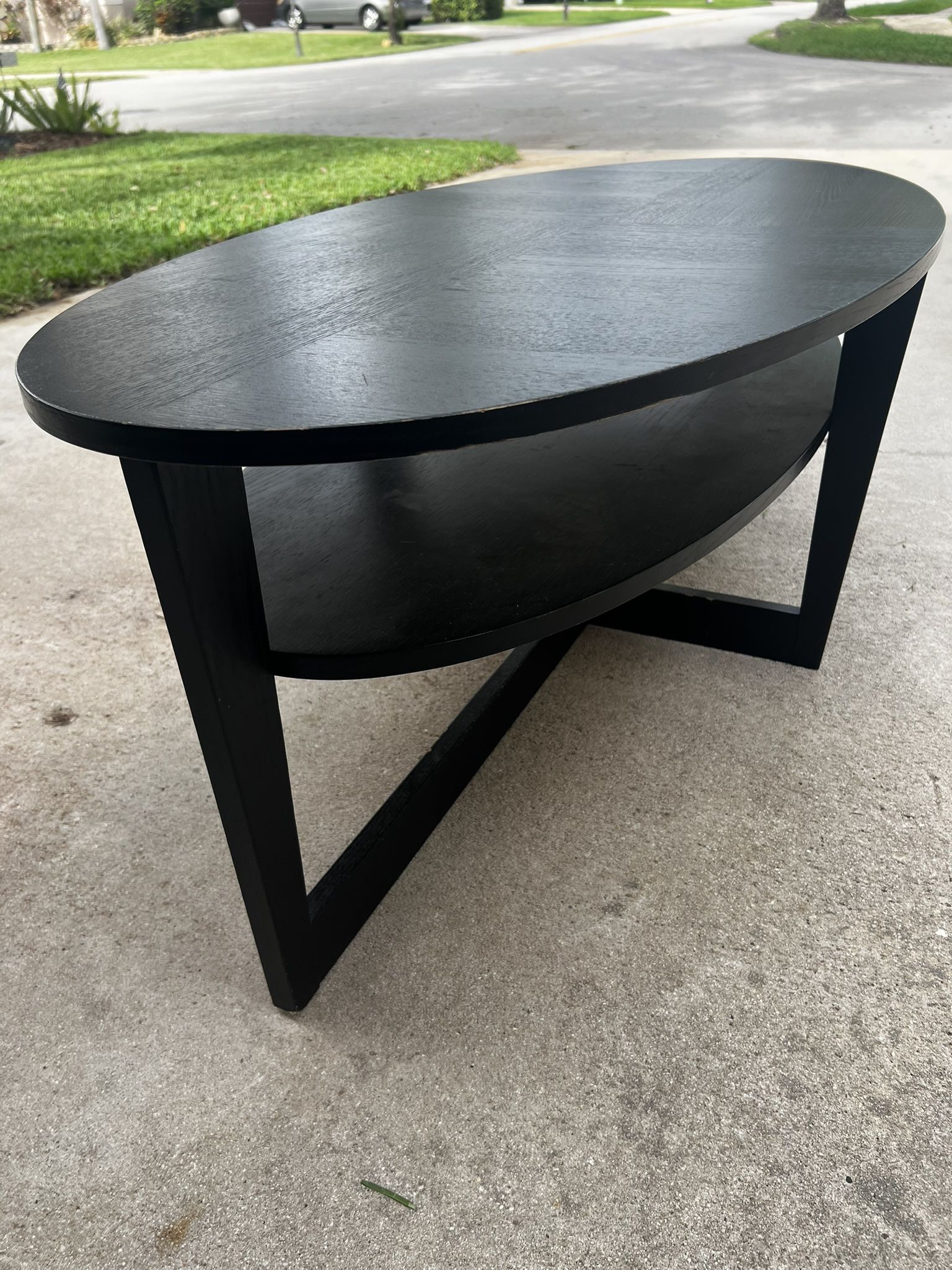 Black Coffee Center Table