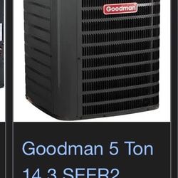 5ton 4.3 14 Seer Condenser None Heat Pump 