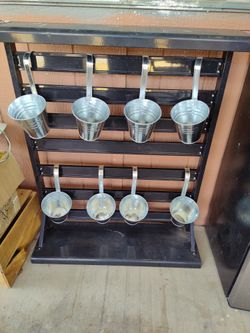 Plant Stand W Hanging Planters