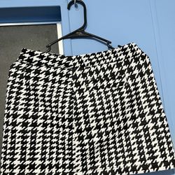 Black and White Skirt