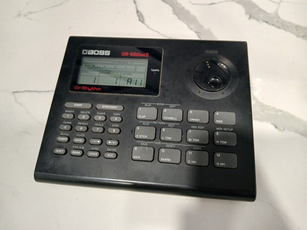 Boss DR-550 MK2 Vintage Drum Machine Used But Works Great $75 OBO Or Trades
