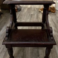 Cherry Wood 2 Step Stool