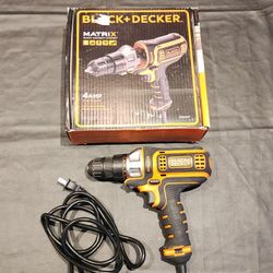 Black and Decker BDEDMT - 4 Amp Corded Drill/Driver Type 1 