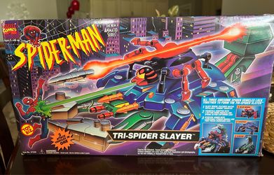 1994 Toy Biz Spider-Man Tri-Spider Slayer 3-in-1 Vehicle