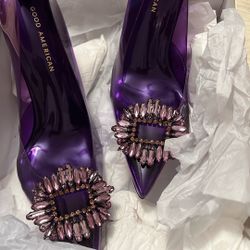 Good American - Purple Heels