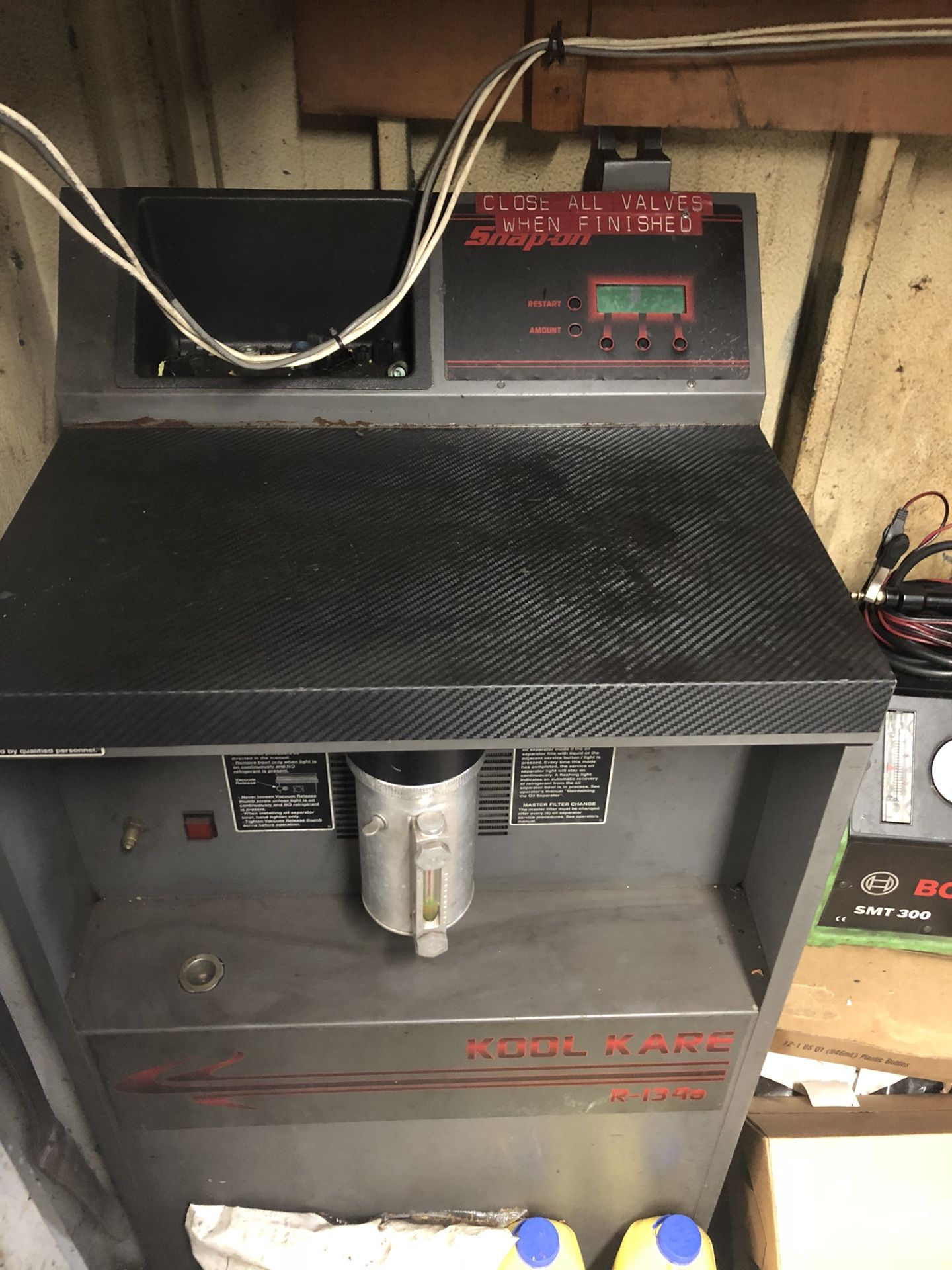 SNAP ON A/C machine!