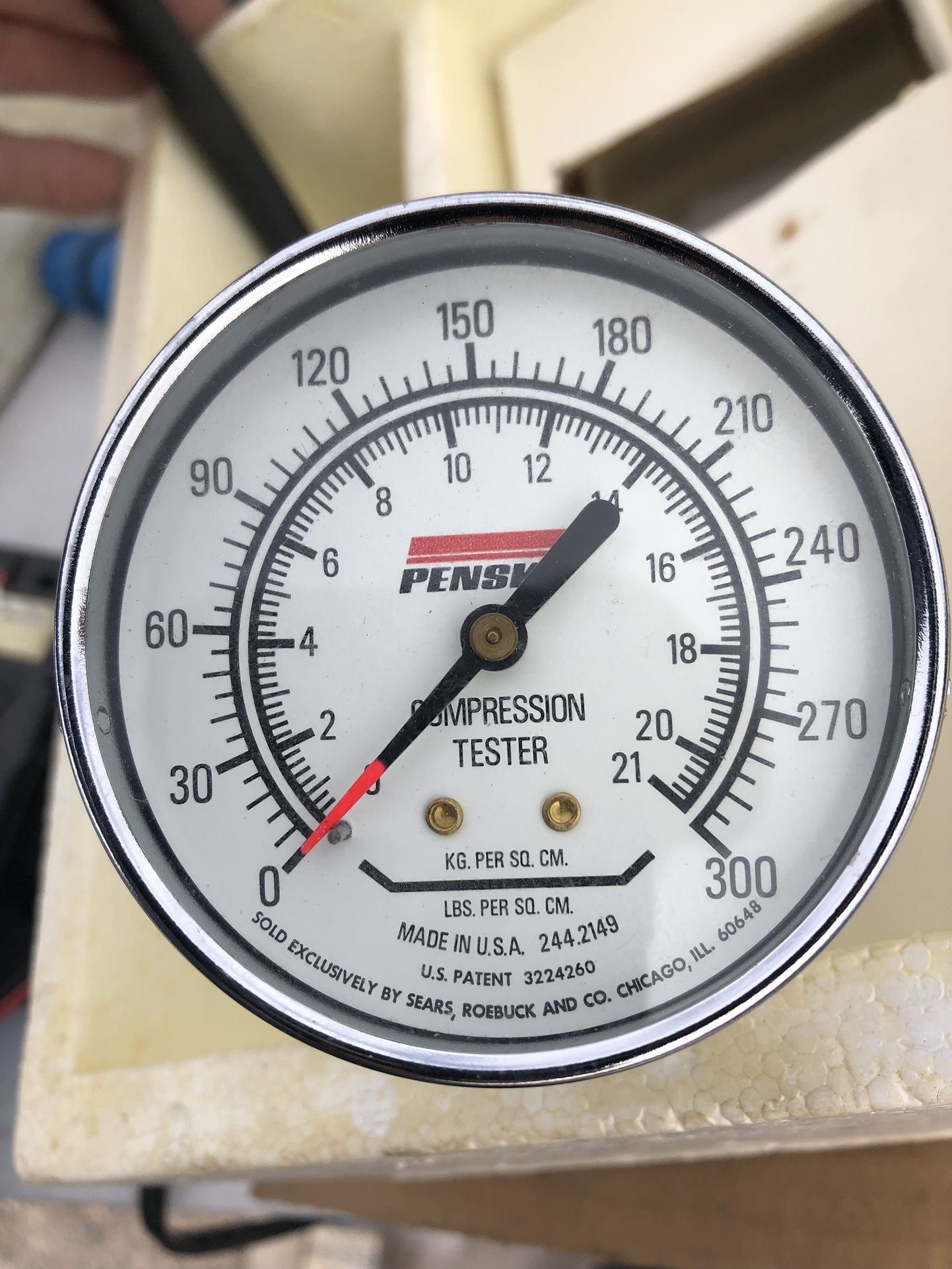 Penske Engine Compression Tester. 