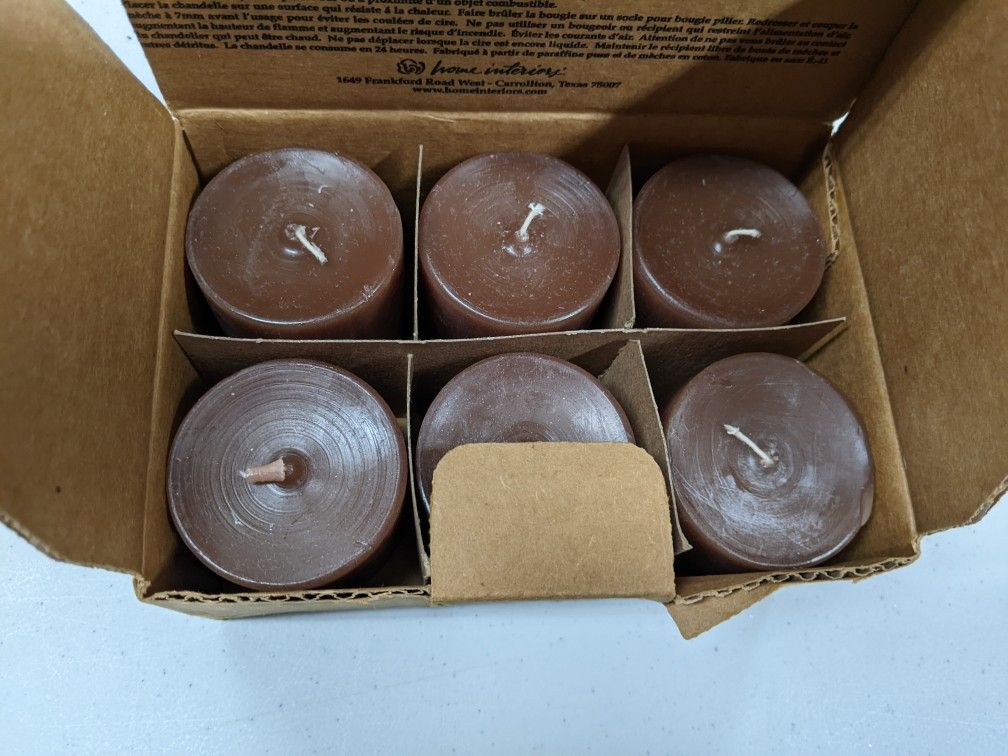 Brown Votive Candles