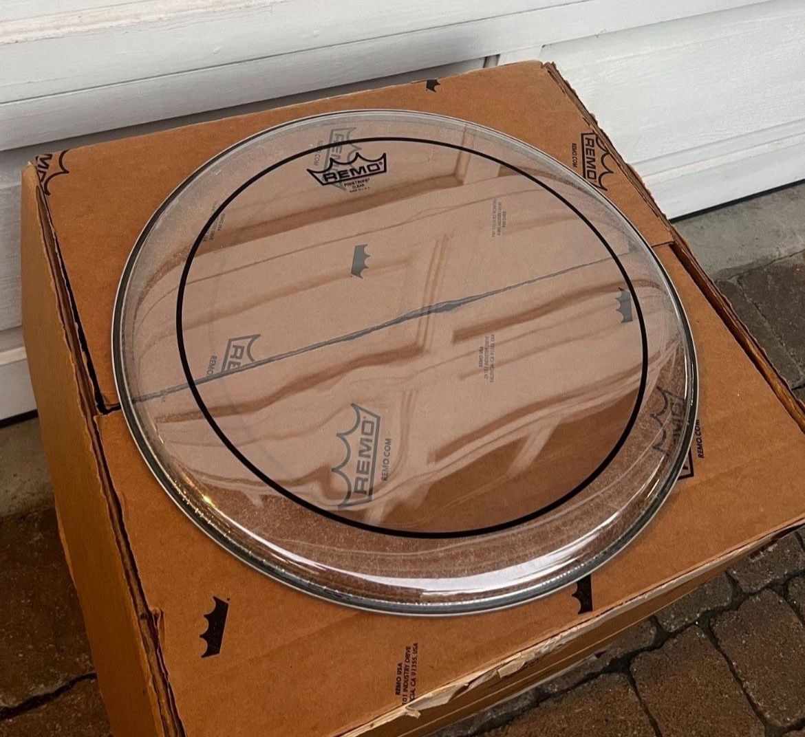 Remo 15” Clear Pinstripe Drum Head 