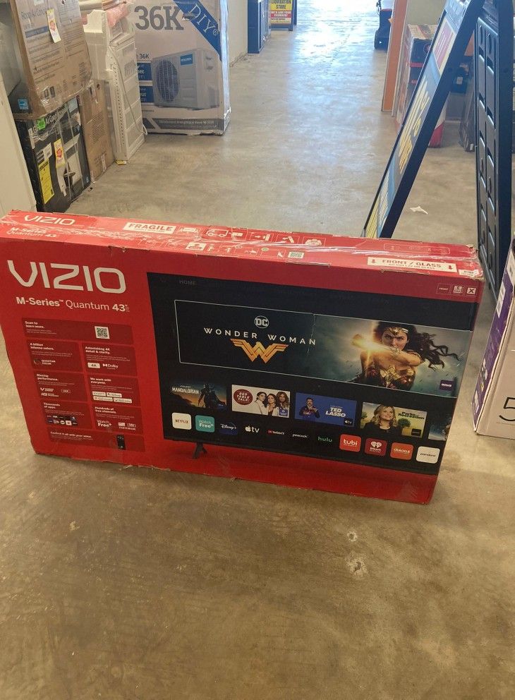VIZIO M43Q6-J04 43 Class - MQ6 - 4K UHD SMART TV Y0D