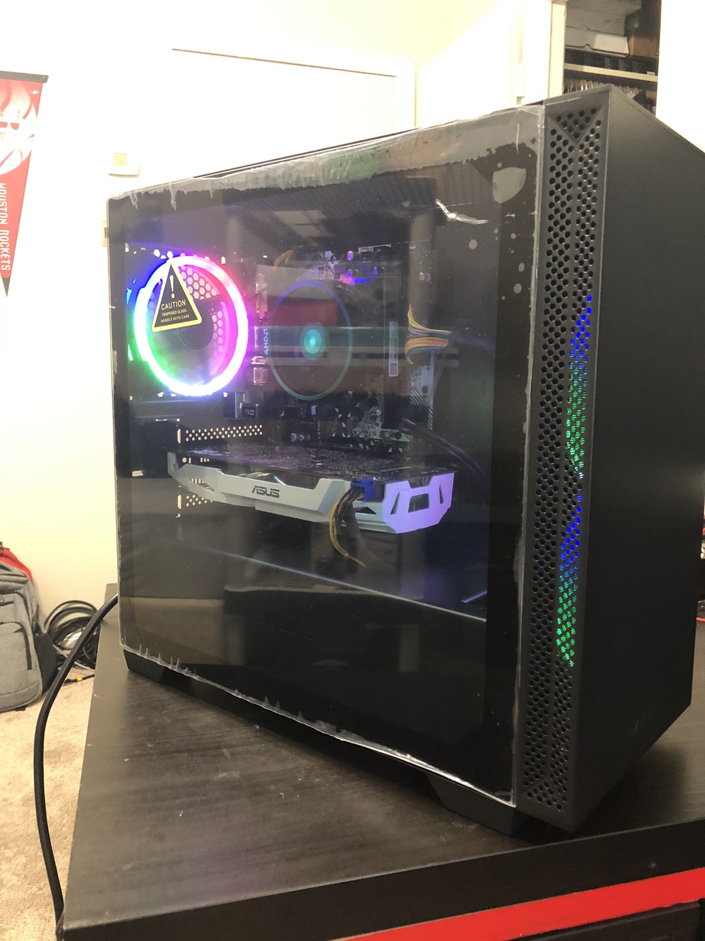 Custom gaming computer with ryzen 5 and gtx 1060