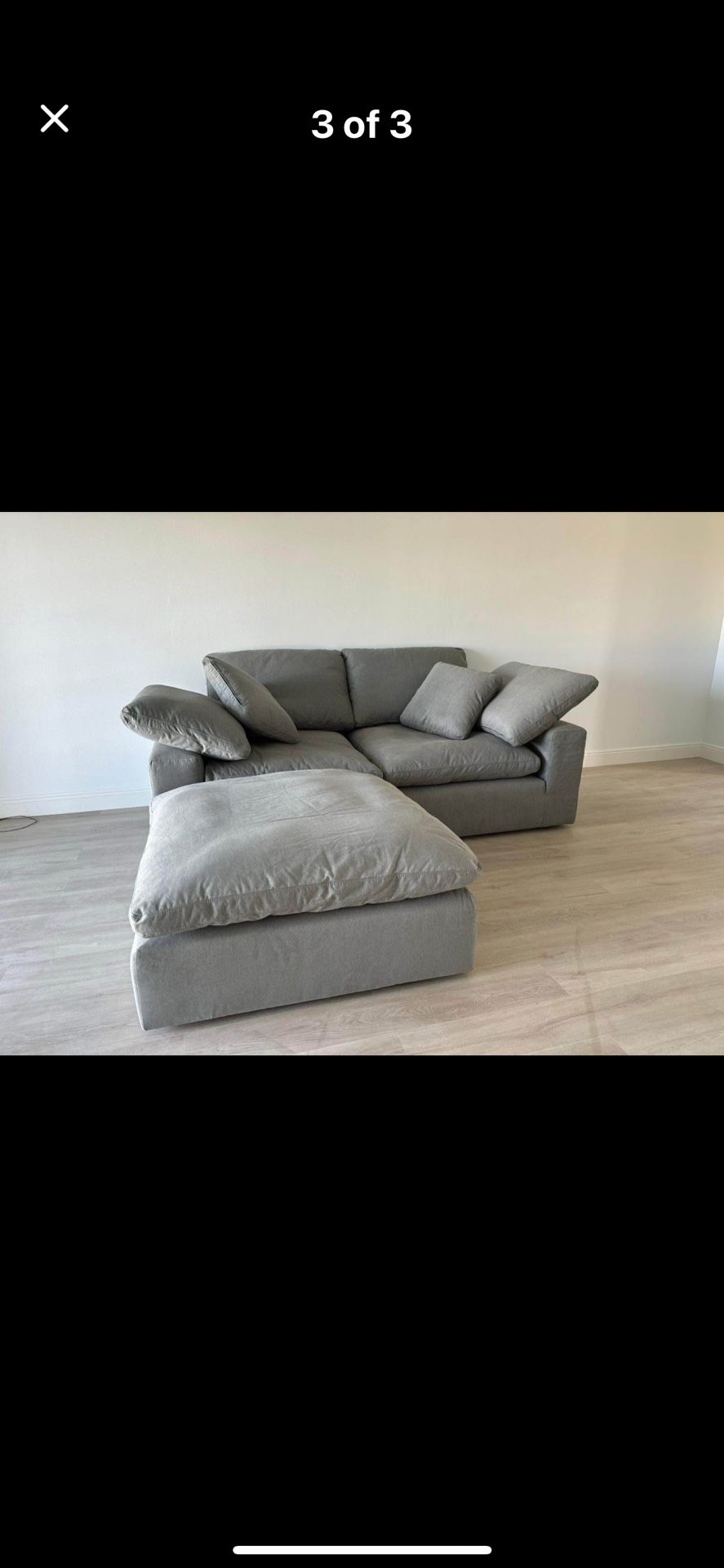 Comfy Soft Cloud Couches,, Same Day Delivery
