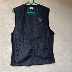 Gymshark Softshell Vest Medium Black
