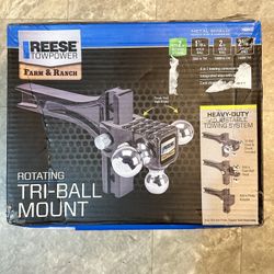 Reese Towpower (contact info removed) Rotating Tri-Ball/Step Multi Trailer Hitch Mount