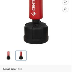Everlast F.I.T. free standing punching bag and century wavemaster heavy punching bag.
